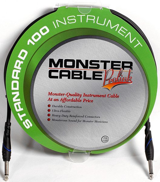 Monster 607224 - 21' Standard 100 Instrument Cable | Sweetwater