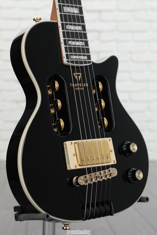 Traveler Guitar EG-1 Custom - Gloss Black Reviews | Sweetwater