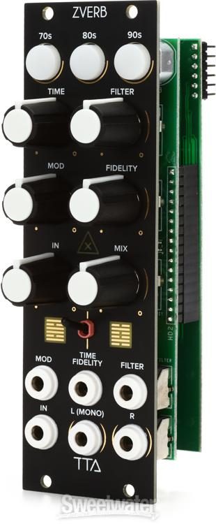 Tiptop Audio ZVERB Reverb Effect Collection (Black) Eurorack