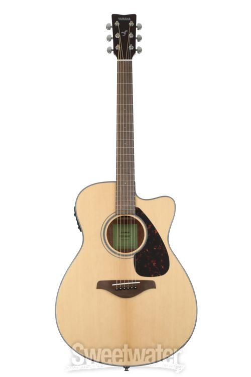 Yamaha FSX800C Concert Cutaway Acoustic-electric Guitar - Natural