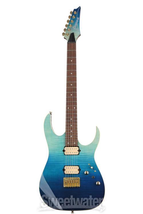 Ibanez High Performance RG421HPFM - Blue Reef Gradation