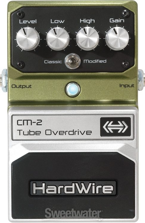 HardWire CM-2 Tube Overdrive Pedal | Sweetwater