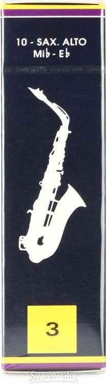 Traditional Alto Mib/Eb Vandoren Saxophone Reed - 10 Reel Box