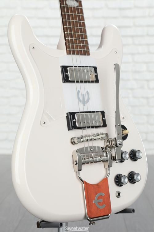 Epiphone Crestwood Custom (Tremotone) Electric Guitar - Polaris White