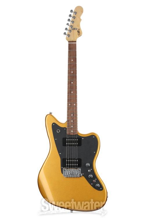 G&L CLF Research Doheny V12 Electric Guitar - Pharaoh Gold Firemist