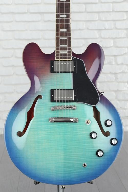 Epiphone ES-335 Figured Semi-hollowbody - Blueberry Burst