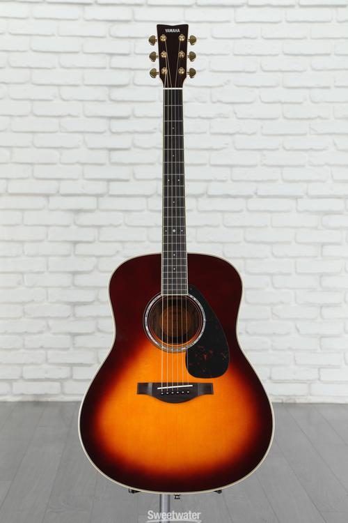 Yamaha LL6 ARE Original Jumbo - Brown Sunburst