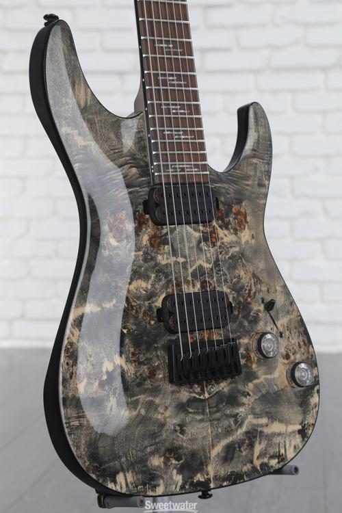 Schecter Omen Elite-7 Electric Guitar - Charcoal | Sweetwater