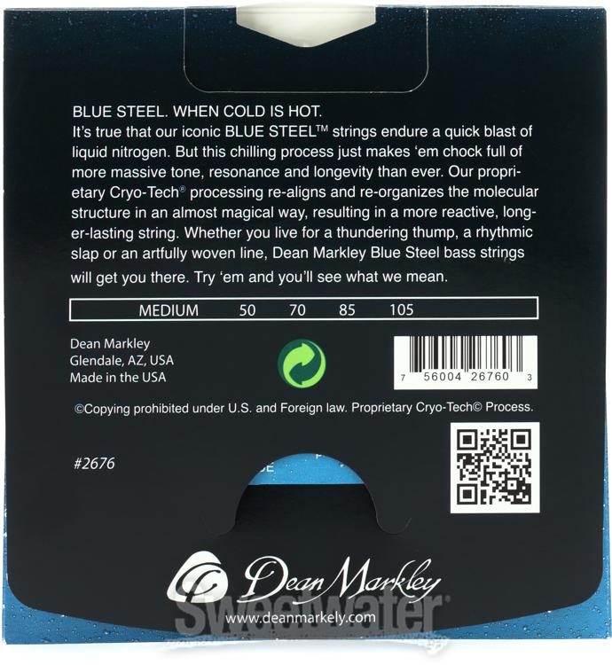 Blue steel on sale bass strings