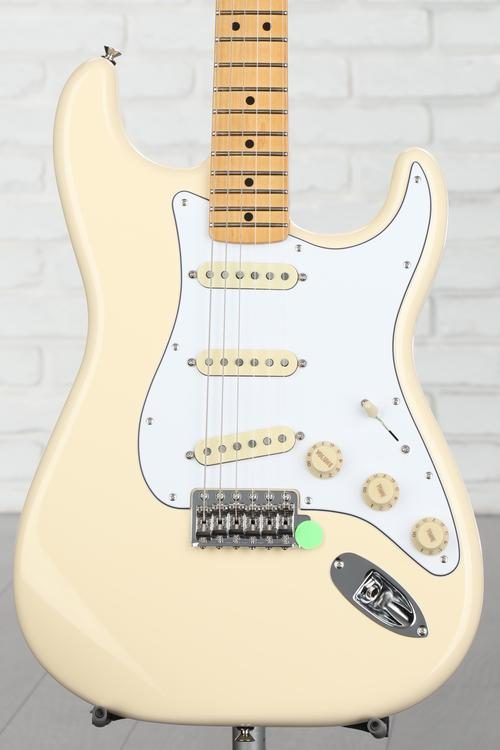 Jimi Hendrix Stratocaster - Olympic White with Maple Fingerboard 
