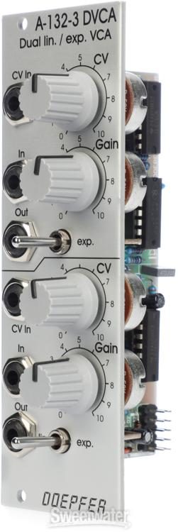 Doepfer A-132-3 Dual Linear/Exponential VCA Eurorack Module