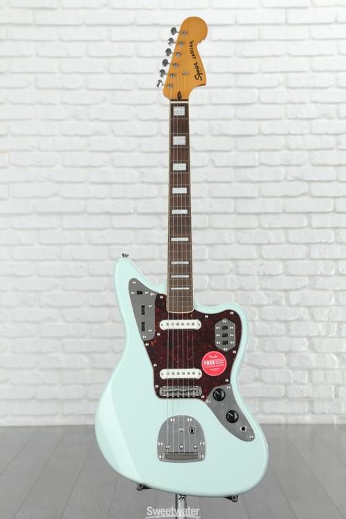 Squier Classic Vibe '70s Jaguar - Surf Green Reviews | Sweetwater