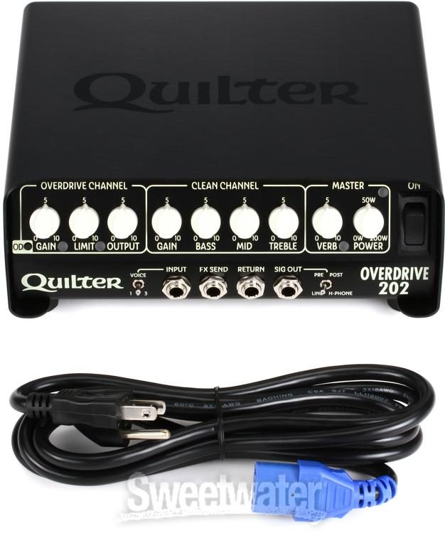 Quilter Labs Overdrive 202 200-watt Head | Sweetwater