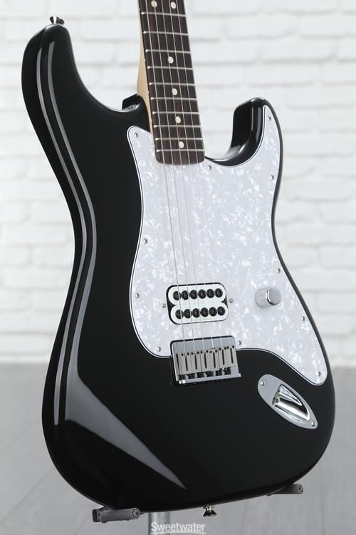 Fender Tom DeLonge Stratocaster Electric Guitar - Black | Sweetwater