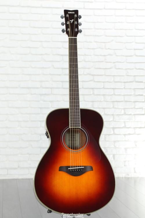 Yamaha FS-TA TransAcoustic Concert Acoustic-electric Guitar - Brown Sunburst