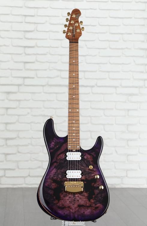 Ernie Ball Music Man Jason Richardson Signature Cutlass HH Electric Guitar  - Majora Purple
