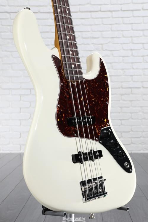 Fender American Professional II Jazz Bass - Olympic White with Rosewood  Fingerboard