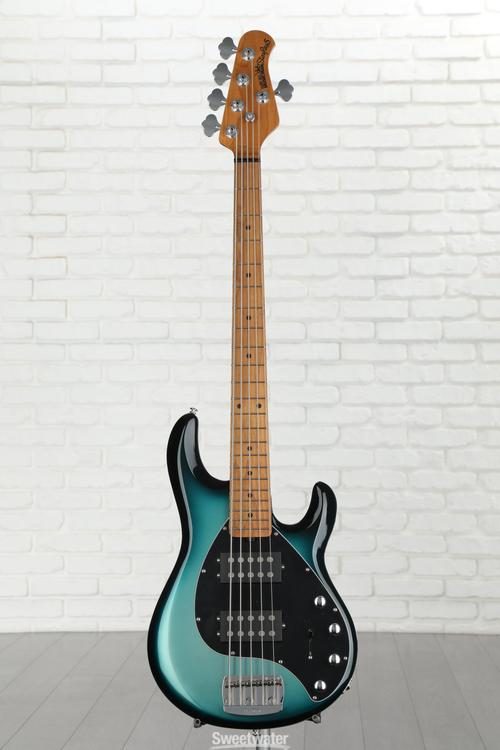 Ernie Ball Music Man StingRay Special 5 HH Bass Guitar - Frost