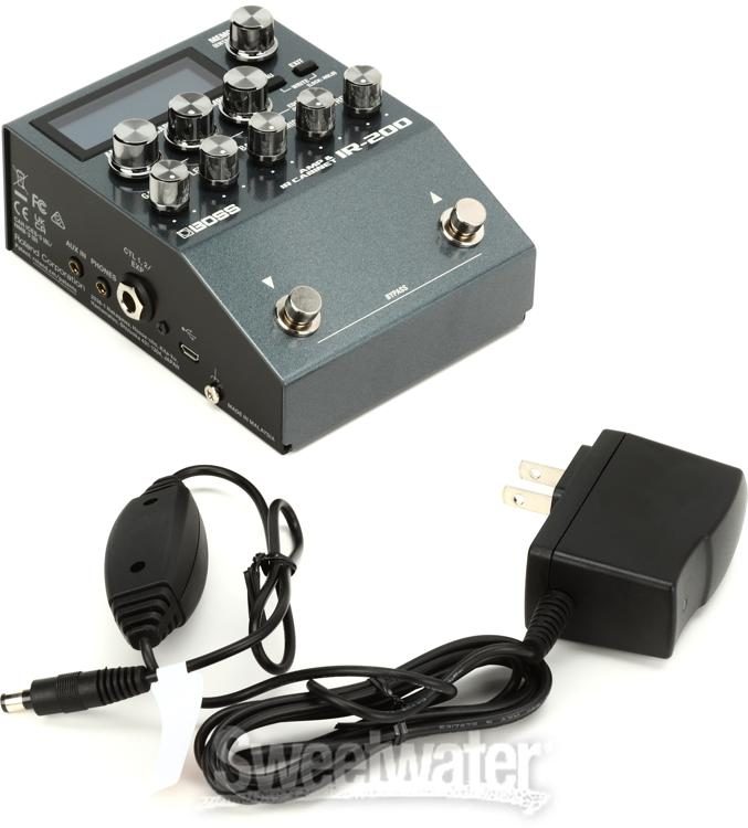 Boss IR-200 Amp and IR Cabinet Pedal | Sweetwater