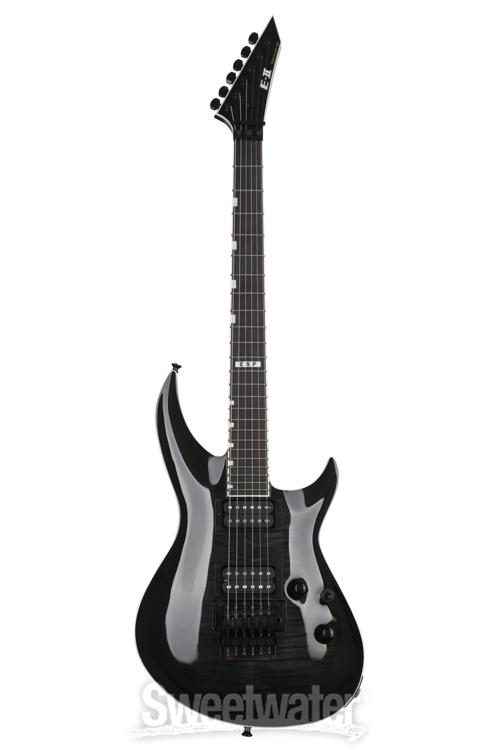 ESP E-II Horizon-III FR Electric Guitar - See-thru Black Sunburst