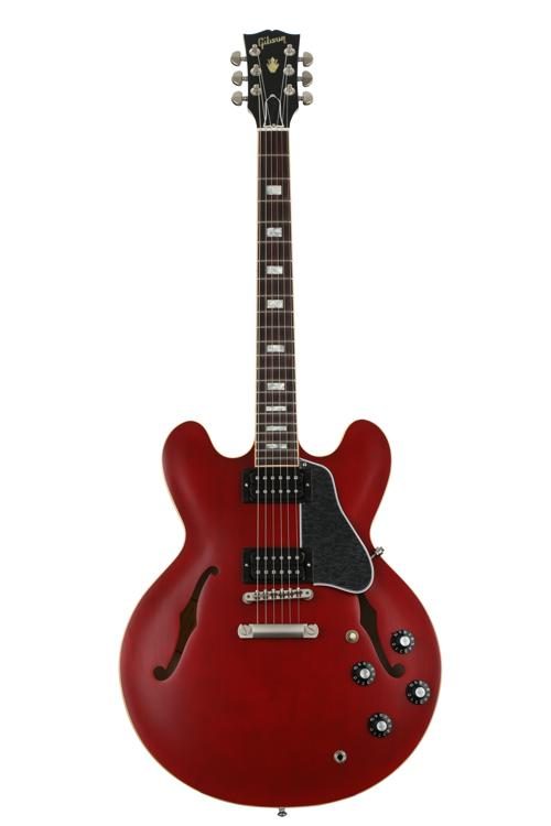 ES-335 レッド Gibson ES-335 Figured with ES-390 neck - Wine Red | Sweetwater