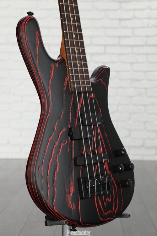 Spector NS Pulse 4 Bass Guitar - Cinder Red | Sweetwater