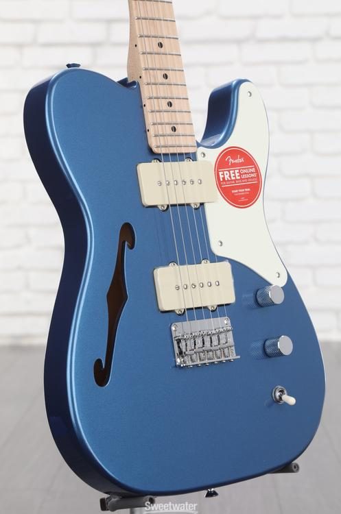 Squier Paranormal Cabronita Telecaster Thinline - Lake Placid Blue