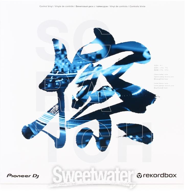 Rekordbox　Control　Clear　RB-VD2　Pair　Pioneer　Sweetwater　Vinyl　DJ　12-inch　Blue