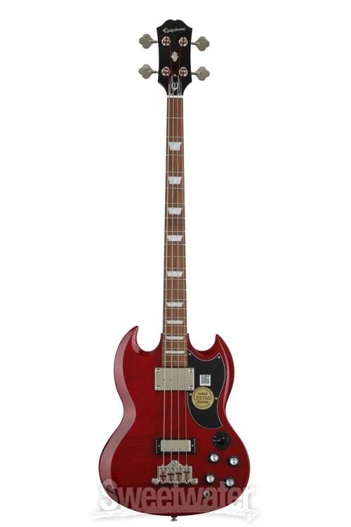 Epiphone EB-3 Bass Guitar - Cherry | Sweetwater