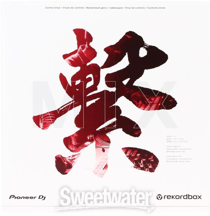 Pioneer　DJ　Red　Vinyl　RB-VD2　Clear　12-inch　Rekordbox　Pair　Control　Sweetwater