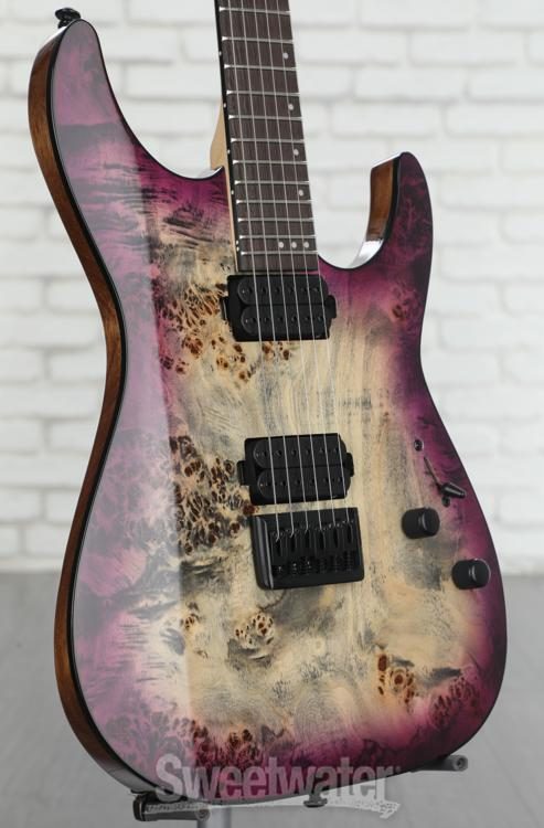 Schecter C-6 Pro Electric Guitar - Aurora Burst, Sweetwater Exclusive