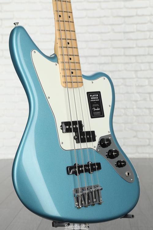 Fender Player Jaguar Bass - Tidepool with Maple Fingerboard