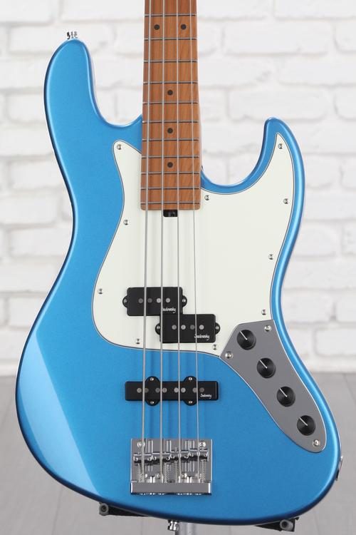 Sadowsky MetroExpress 21-fret Hybrid PJ 4-string Bass - Ice Blue Metallic