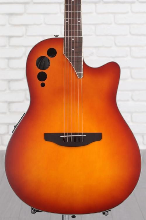 Ovation Applause AE48-1I Super Shallow Acoustic-electric Guitar -  Honeyburst Satin