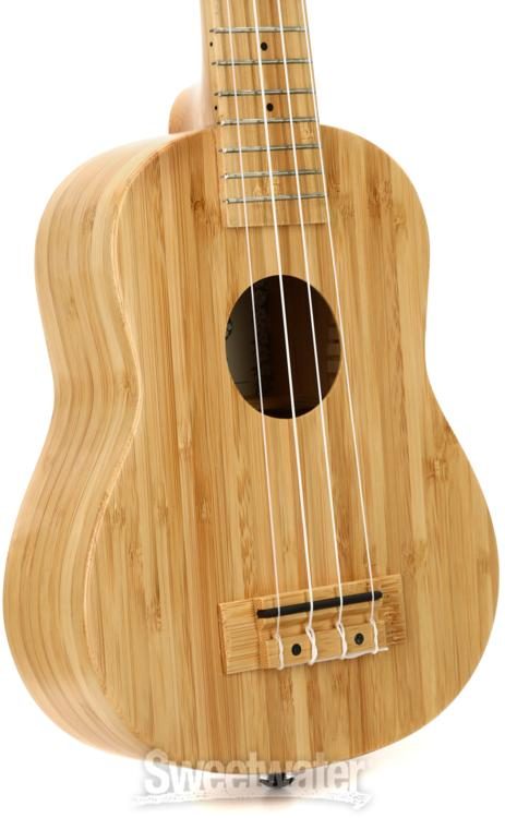 Kala KA-BMB-S Soprano Ukulele - Solid Bamboo | Sweetwater