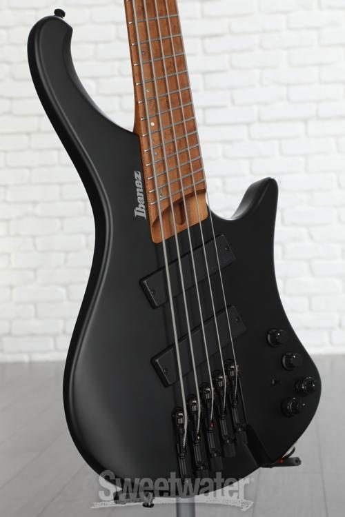 Ibanez Bass Workshop EHB1005MS Bass Guitar - Black Flat