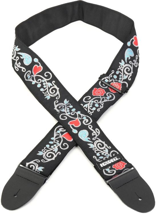 Dunlop JH17 Jimi Hendrix Guitar Strap - Monterey Inverse | Sweetwater