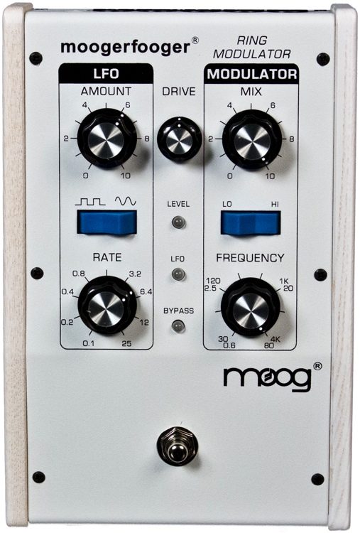 Moog Moogerfooger MF-102 Ring Modulator - Limited Edition White-on