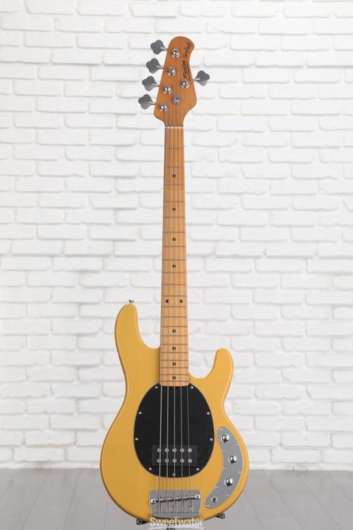 Sterling By Music Man StingRay Classic RAY25CA 5-string Bass Guitar -  Butterscotch