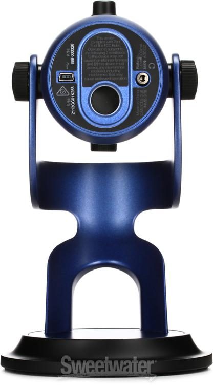 Blue Yeti USB Mic Kit with Windscreen and Reflection Filter (Midnight Blue)