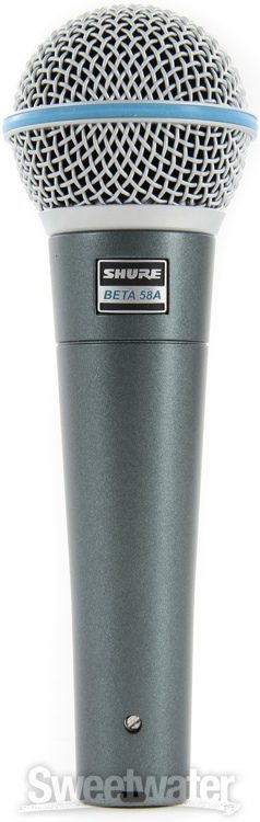 Shure Beta 58A Handheld Microphone Bundle with Stand and Cable