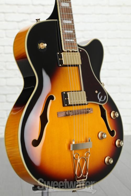 Epiphone Joe Pass Emperor-II PRO - Vintage Sunburst | Sweetwater