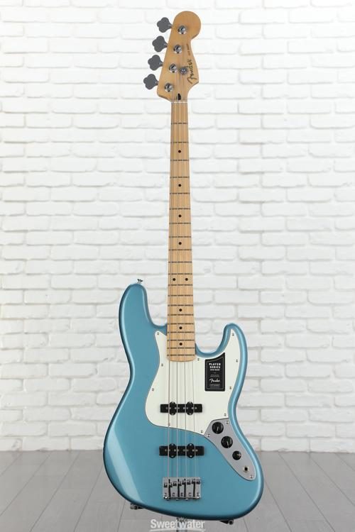 Fender Player Jazz Bass - Tidepool with Maple Fingerboard | Sweetwater