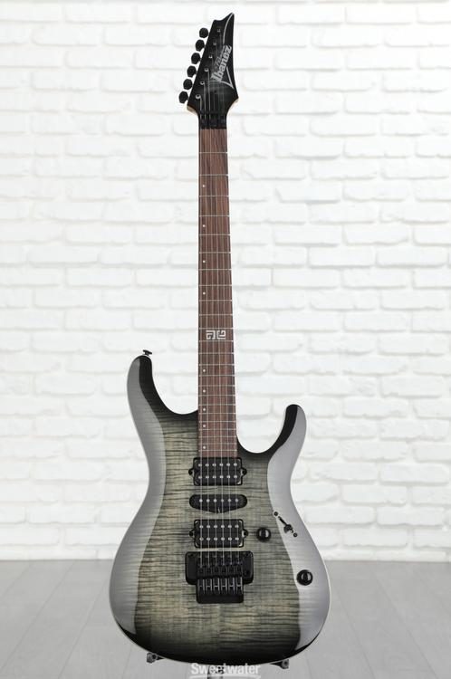 Ibanez Kiko Loureiro Signature KIKO10P - Transparent Grey Burst | Sweetwater