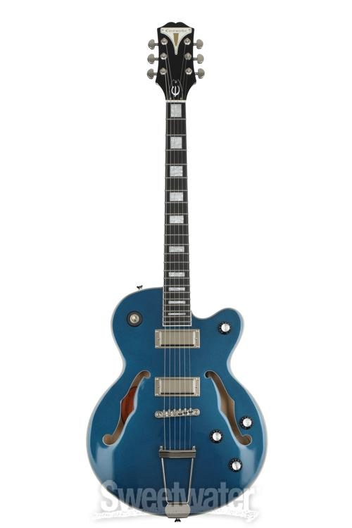 Epiphone Uptown Kat ES Hollowbody Electric Guitar - Sapphire Blue Metallic