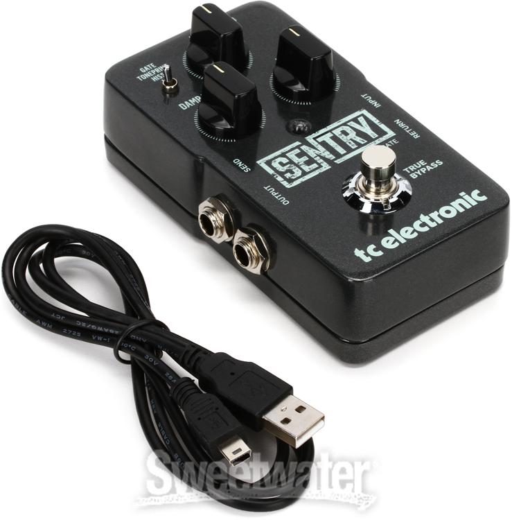 TC Electronic Sentry Noise Gate Pedal Reviews | Sweetwater