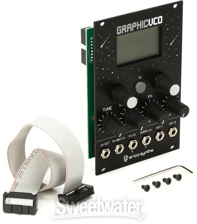 Erica Synths Graphic VCO モジュラー　シンセ This is the Erica Synths Graphic VCO - YouTube