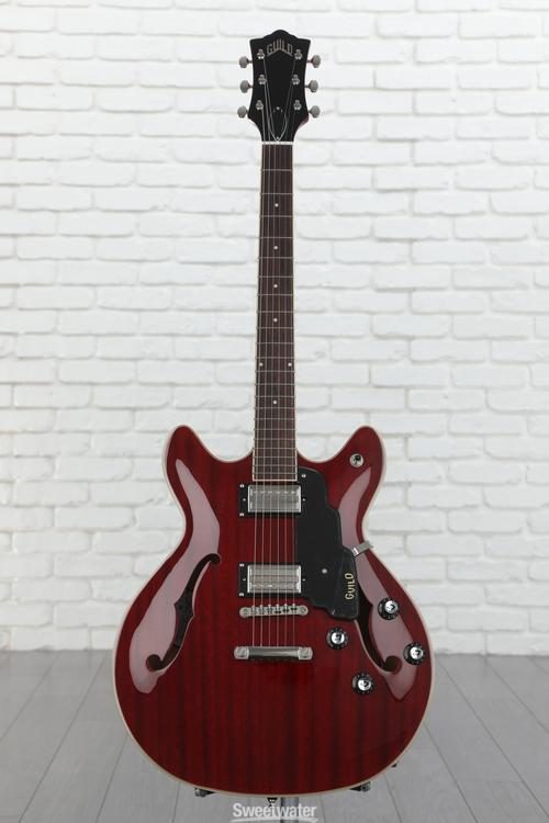 Guild Starfire I DC Semi-hollow Electric Guitar - Cherry Red