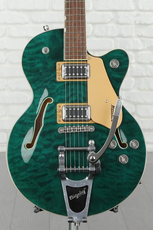 Gretsch G5655T-QM Electromatic Center Block Jr. Quilt Semi