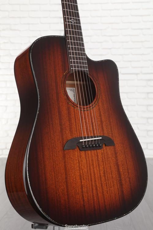 Alvarez MD66ce Custom Acoustic electric Guitar Shadowburst
